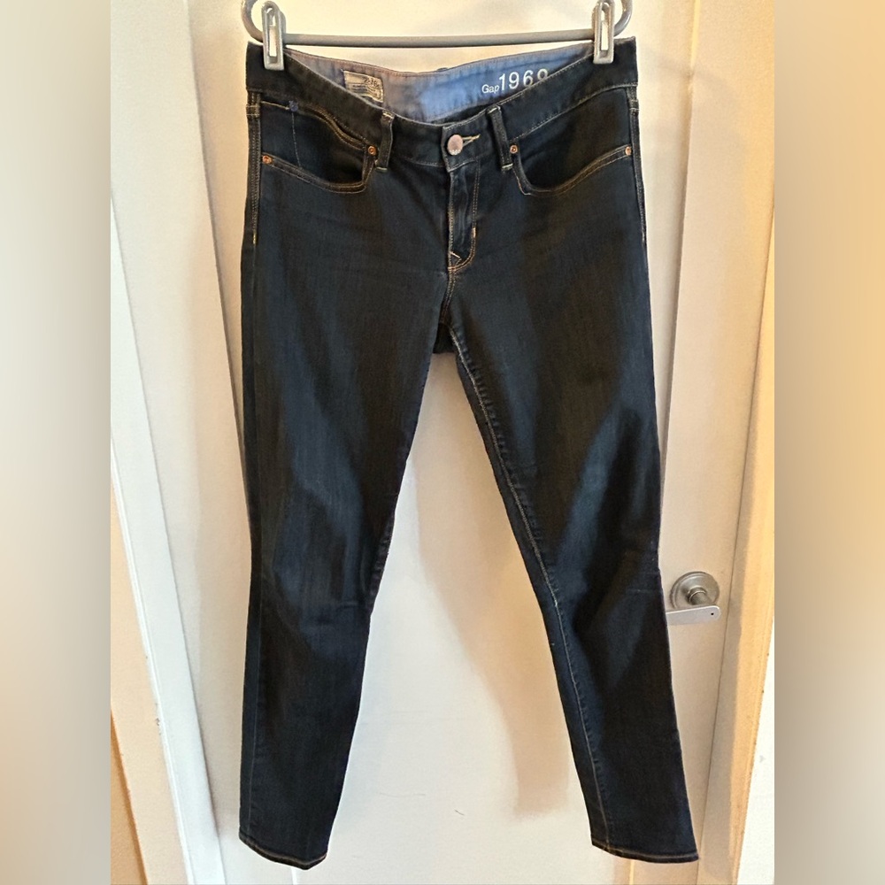 GAP Women's Always Skinny Dark Blue Jeans
